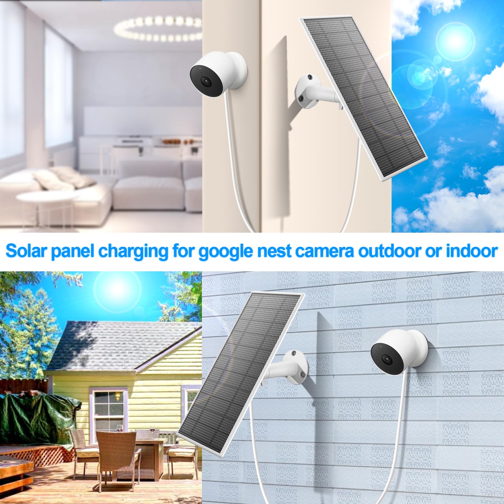 Amazon.co.jp: Google Nestカメラ用ソーラーパネル Google Nest
